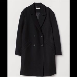 Gorgeous H&M Black Wool Jacket